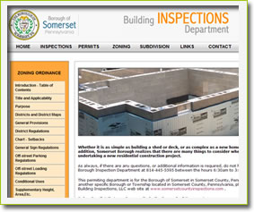 Image: Borough of Somerset Inspections Department