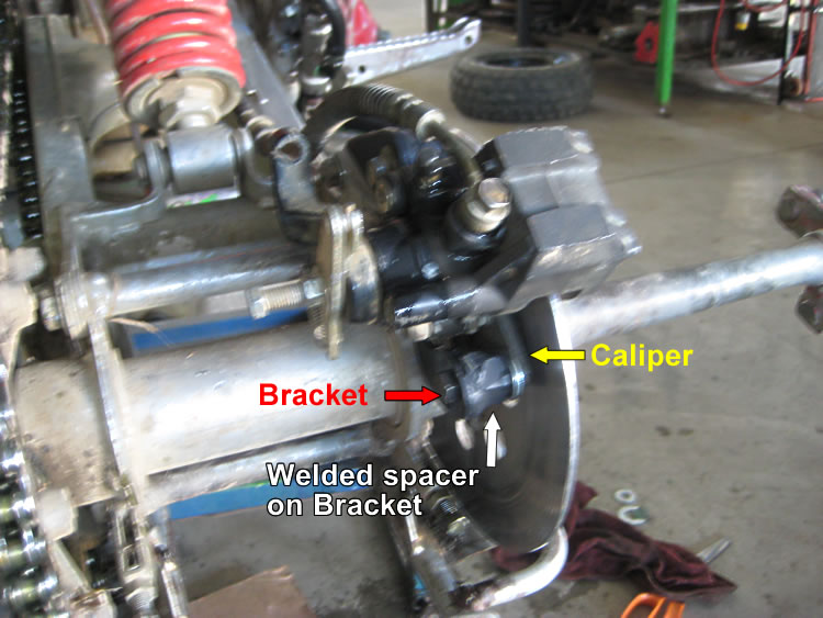 Raptor 660 Rear Brake Install