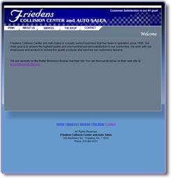 Friedens Collision Center and Auto Sales